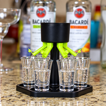 6 Shot Glass Dispenser
