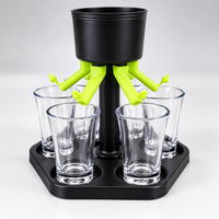 B - Dispenser + 6 Glasses