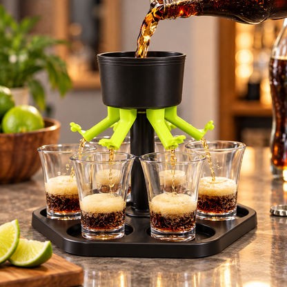 6 Shot Glass Dispenser